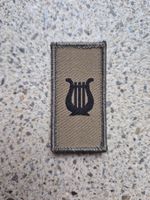 Dienstzweigabzeichen Militärspiel mit klett
