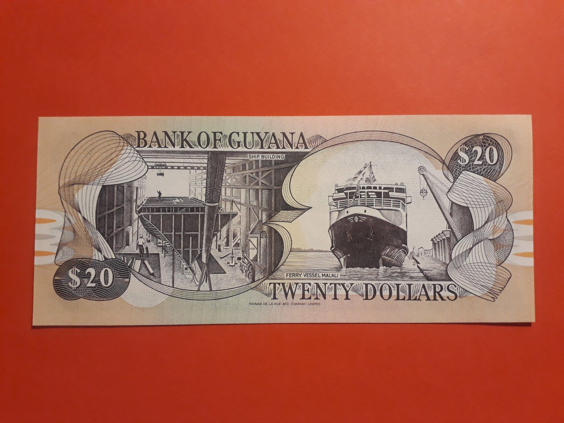 Banconote: GUYANA - 20 Dollars UNC (B/64-235688) – Nuovo (secondo la descrizione) da Wichtrach venduto da LuckyLuke69 1