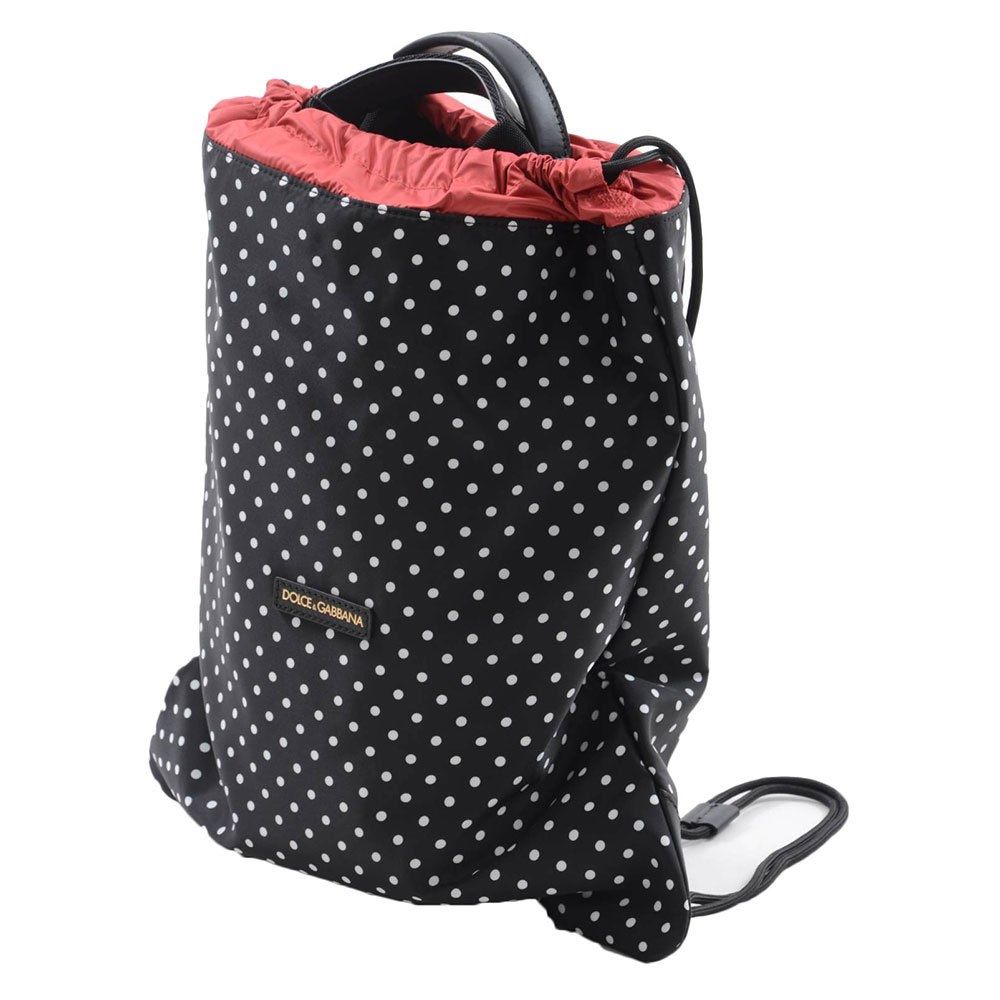 Dolce & Gabbana Rucksäcke: Dolce & Gabbana Schwarz gepunkteter, Damenrucksack – Neu und originalverpackt aus Frauenfeld von Vanityroom