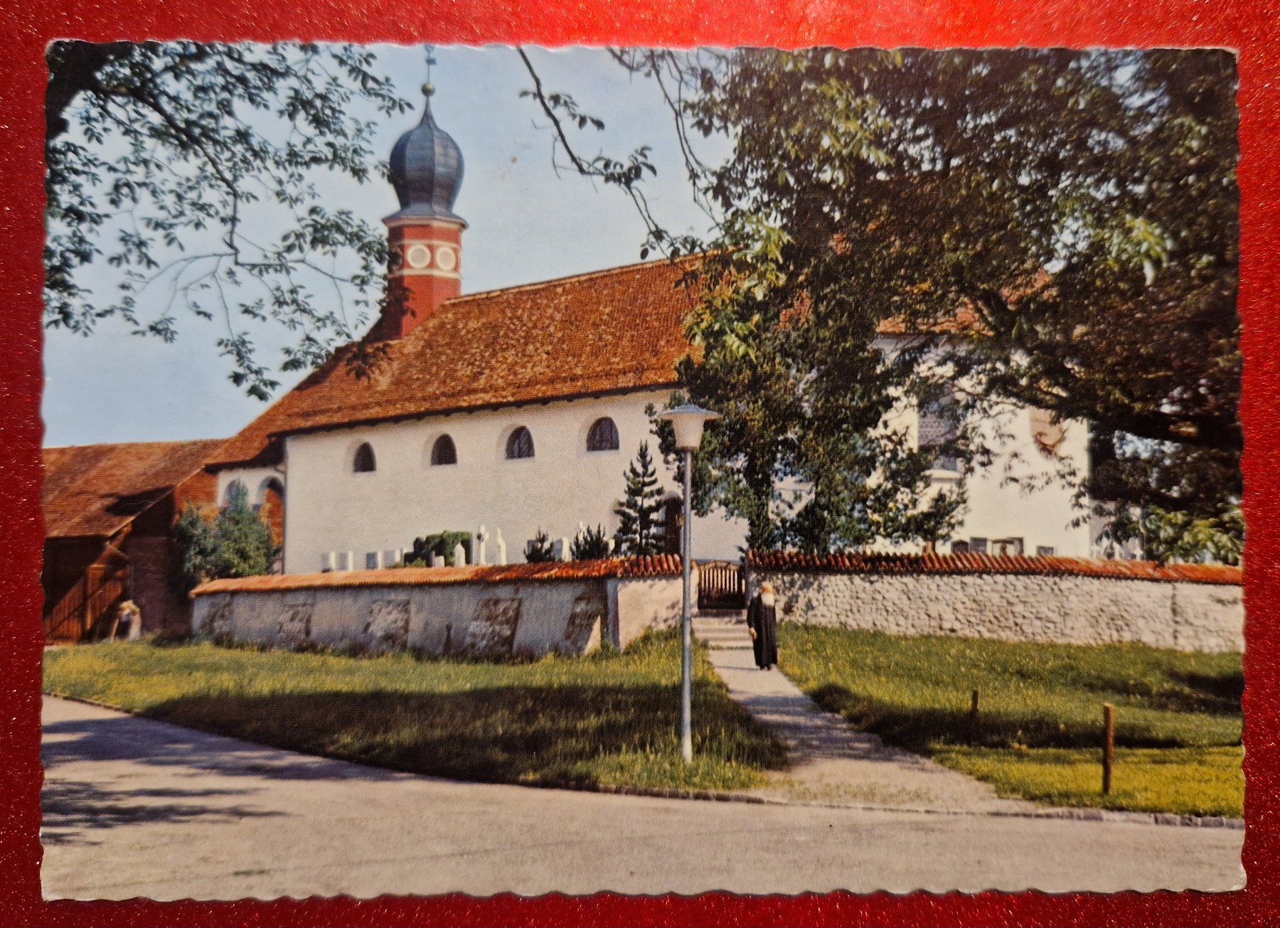 Cartoline postali: Wallfahrtskirche Maria Dreibrunnen Wil SG 1968 – Usato da Melchnau venduto da Arthurius