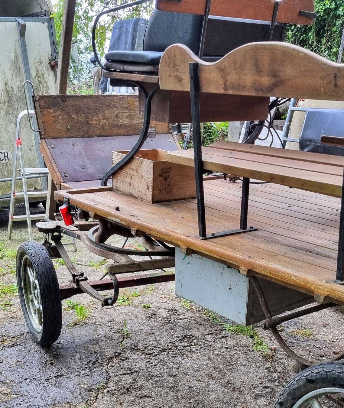 Carrozze: Leichter Einspänner mit Blinker und Beleuchtung – Usato da Bergdietikon venduto da Gabo84 3