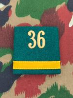 Schulterpatte Major Ord. 1949, Bat 36