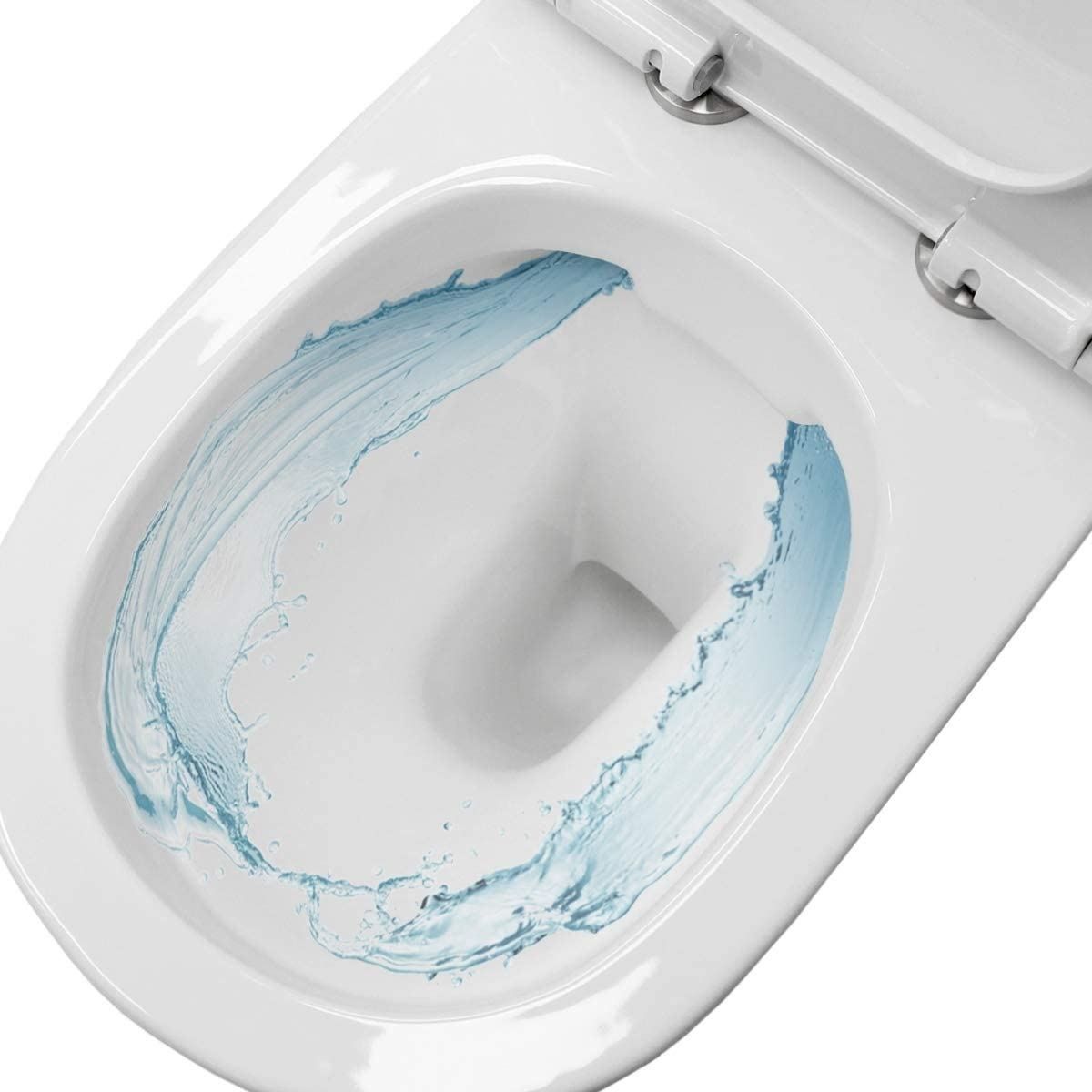 WC: Spülrandloses Hänge WC lang weiß – Neu und originalverpackt aus Bottighofen von zaap 3
