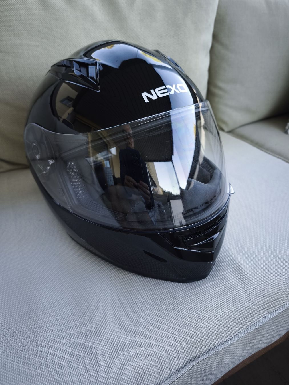Caschi & visiere: Nexo Motorrad Helm Gr L – Usato da Unterägeri venduto da fisch67 1