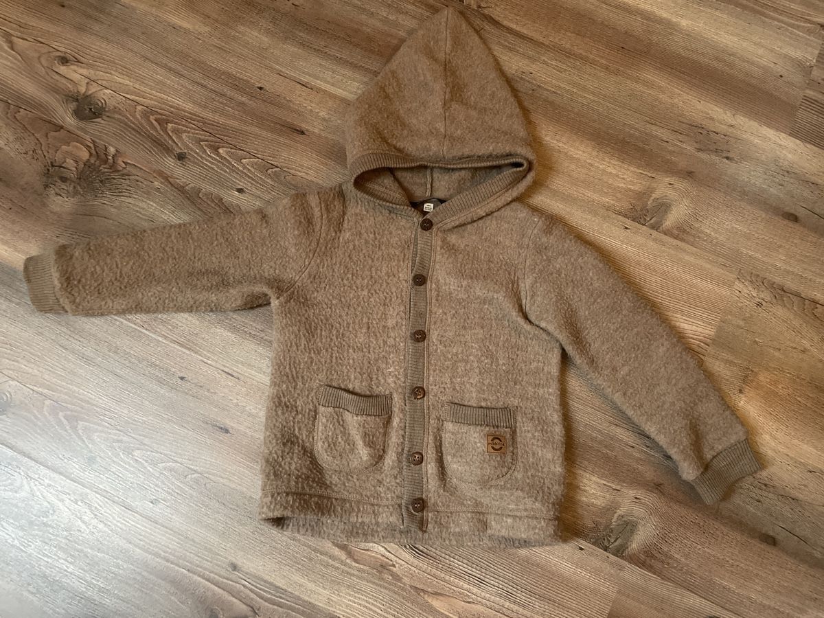Giacche: Merino Wollwalk Übergangsjacke 104 – Usato da Nänikon venduto da broug