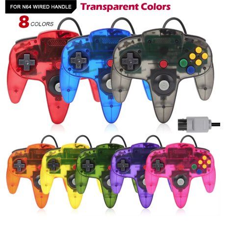 Controller: Nintendo 64 Controller kabelgebunden transparent 8 Farben – Nuovo e nell'imballaggio originale da Hohentannen venduto da TeamMagma