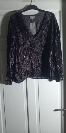 NEU Boom Baba Samt Jacke mit Stickereien L XL zu Nile NP 98
