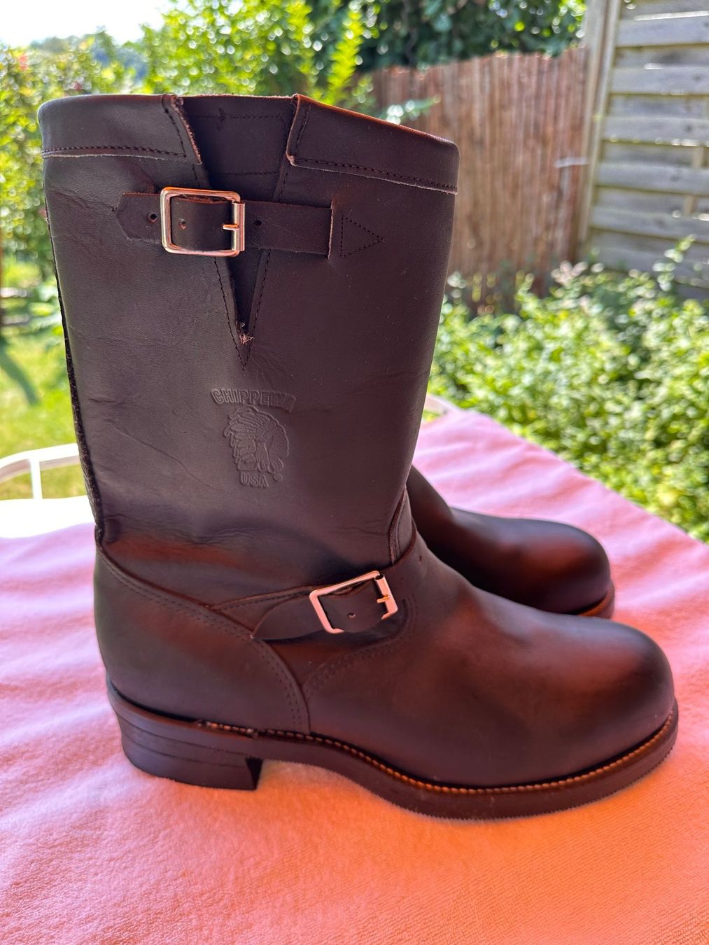 Herrenschuhe: Bottes de motard Engineer Cheppiwa – Gebraucht aus Bouveret von seb_rjx8 1