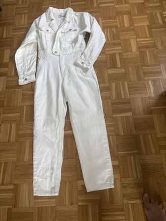 Jumpsuit Beyyoglu Denim weiss Grösse W26/36 neuwertig