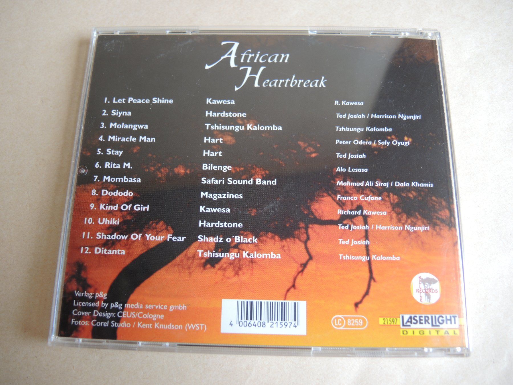 CD: CD - African Heartbreak - LaserLight Digital – Usato da Rorschach venduto da Pop-upBrocki 3