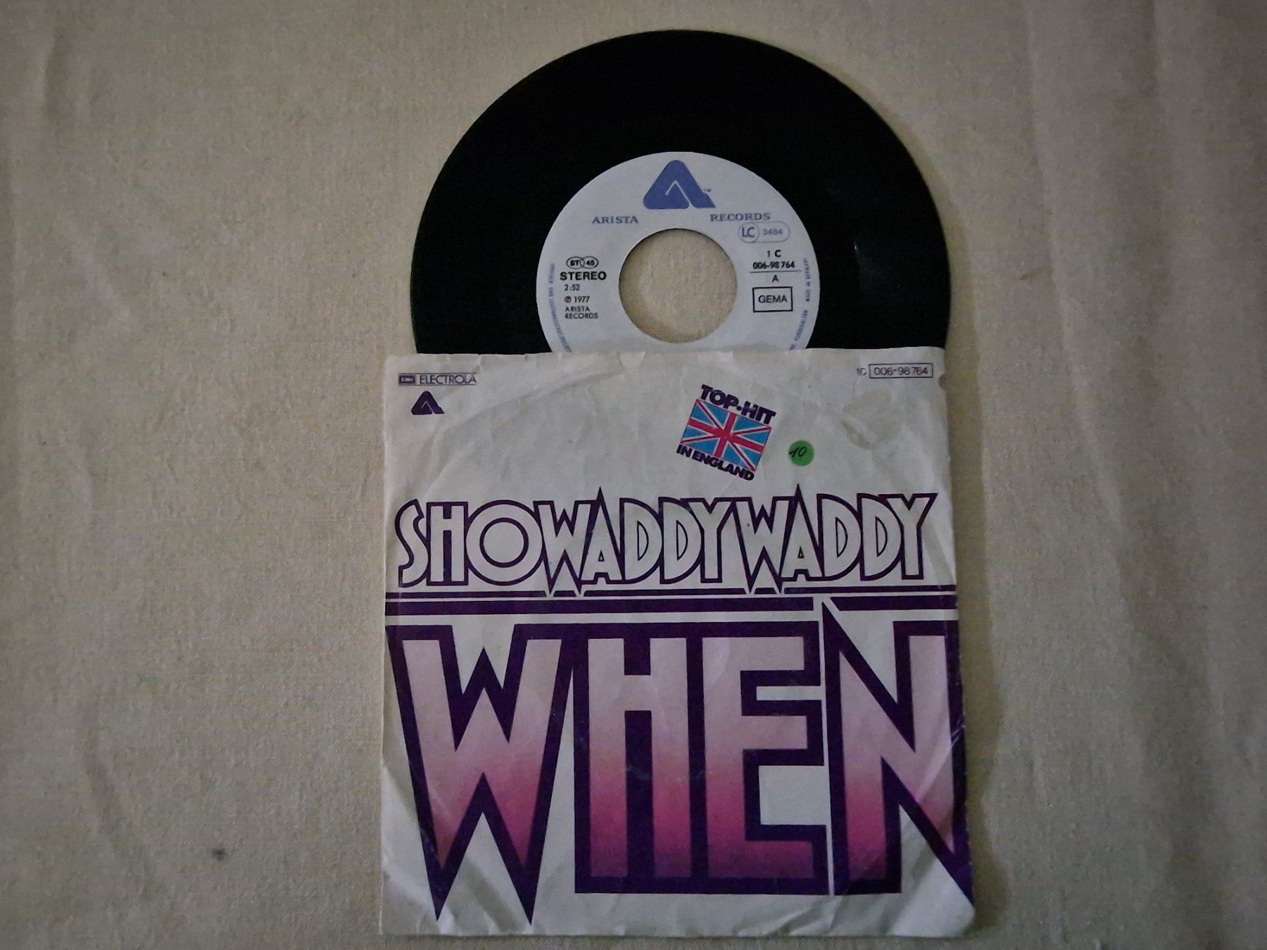 Dischi in vinile: Showaddywaddy Single – When – Usato da Root venduto da atelier22