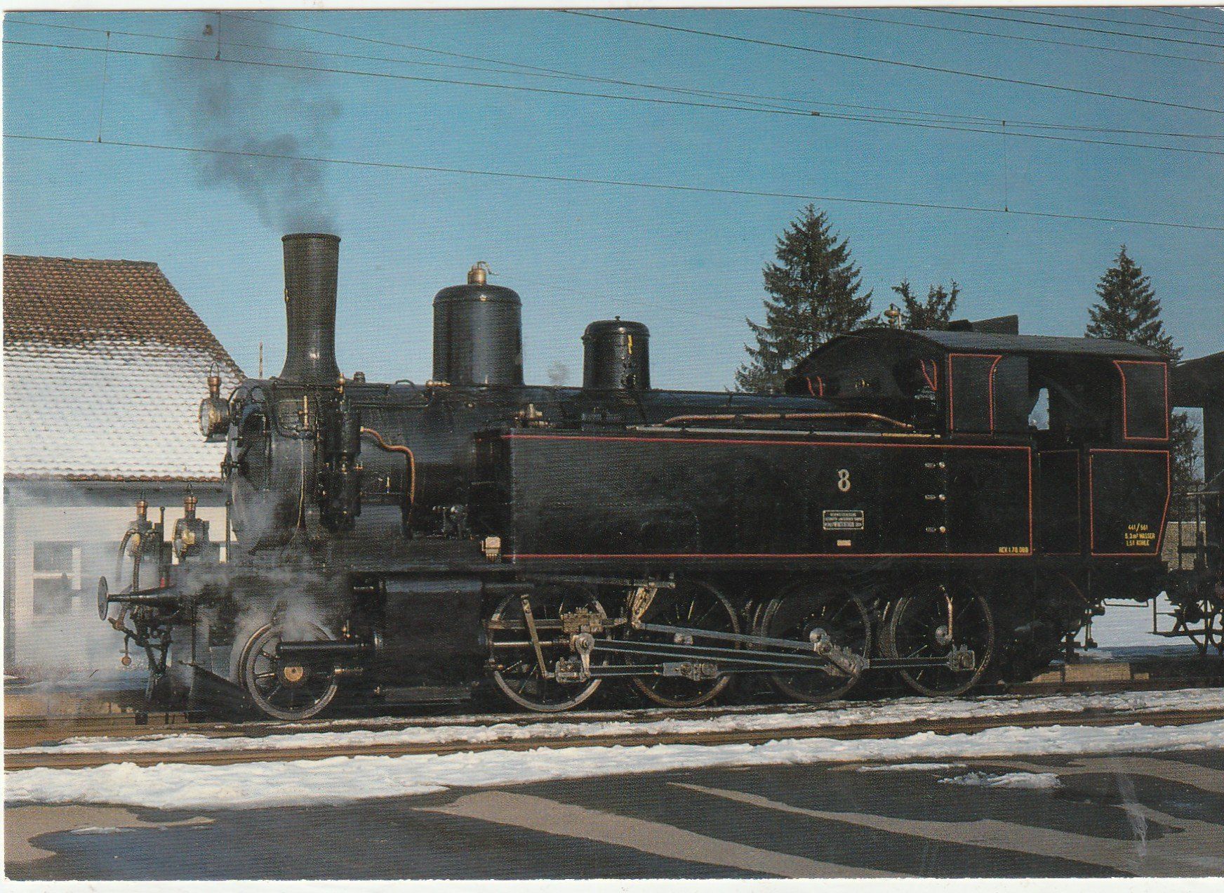 Cartes postales: Alte Dampflokomotive – D'occasion à Lumbrein par made02