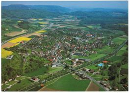 AK Glattfelden ZH Flugbild 1996