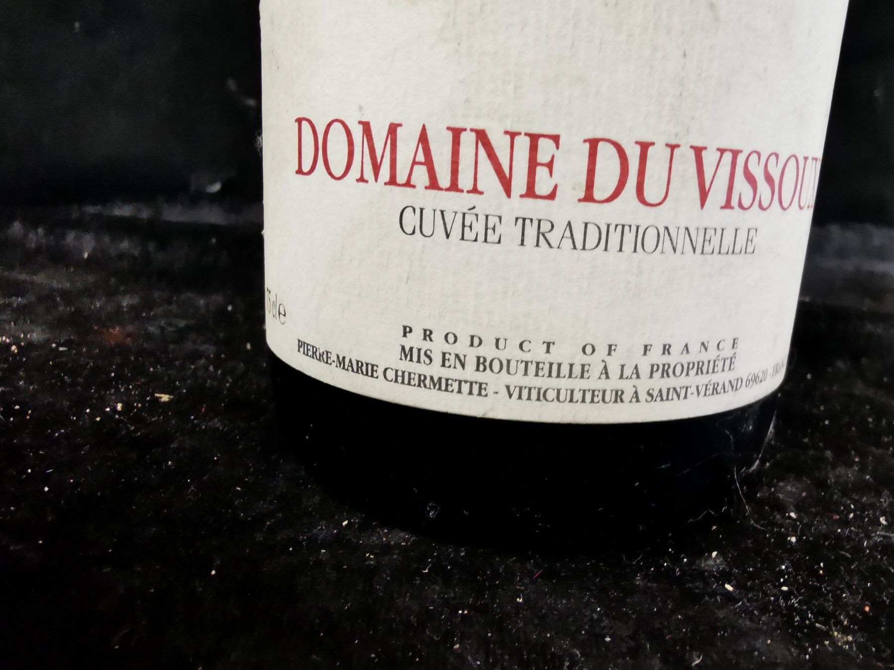 Vino: DOMAINE DU VISSOUX 2002 – Nuovo (secondo la descrizione) da Genève venduto da Leboucheoreilles 3