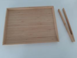 IKEA OSTBIT Tablett 25x33 cm & Vorlegezange