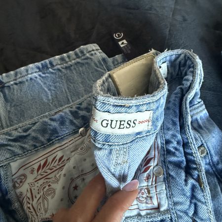 Jeans Calvin Klein e Guess blu taglia W27 usato buono
