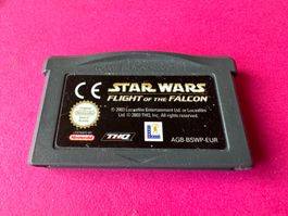 STAR WARS FLIGHT OF THE FALCON SPIEL FÜR GAME BOY ADVANCE