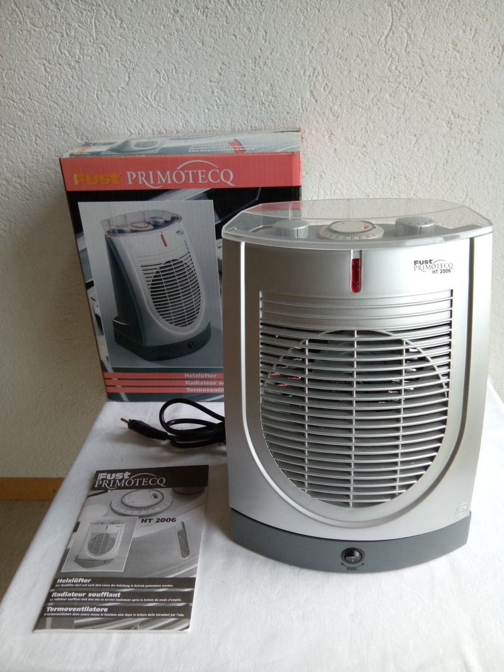 Primotecq Radiatori: Heizlüfter Fust Primotecq – Usato da Pratteln venduto da Zund-88-Funken 4