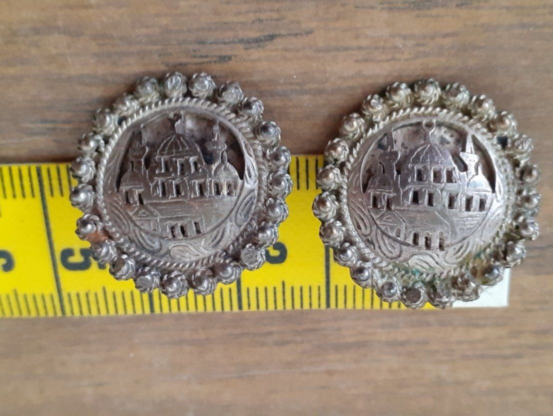 Orecchini pendenti & Orecchini a lobo: Ohrclips Vintage Silber Blaue Moschee – Usato da Mörschwil venduto da wunderkiste44 6