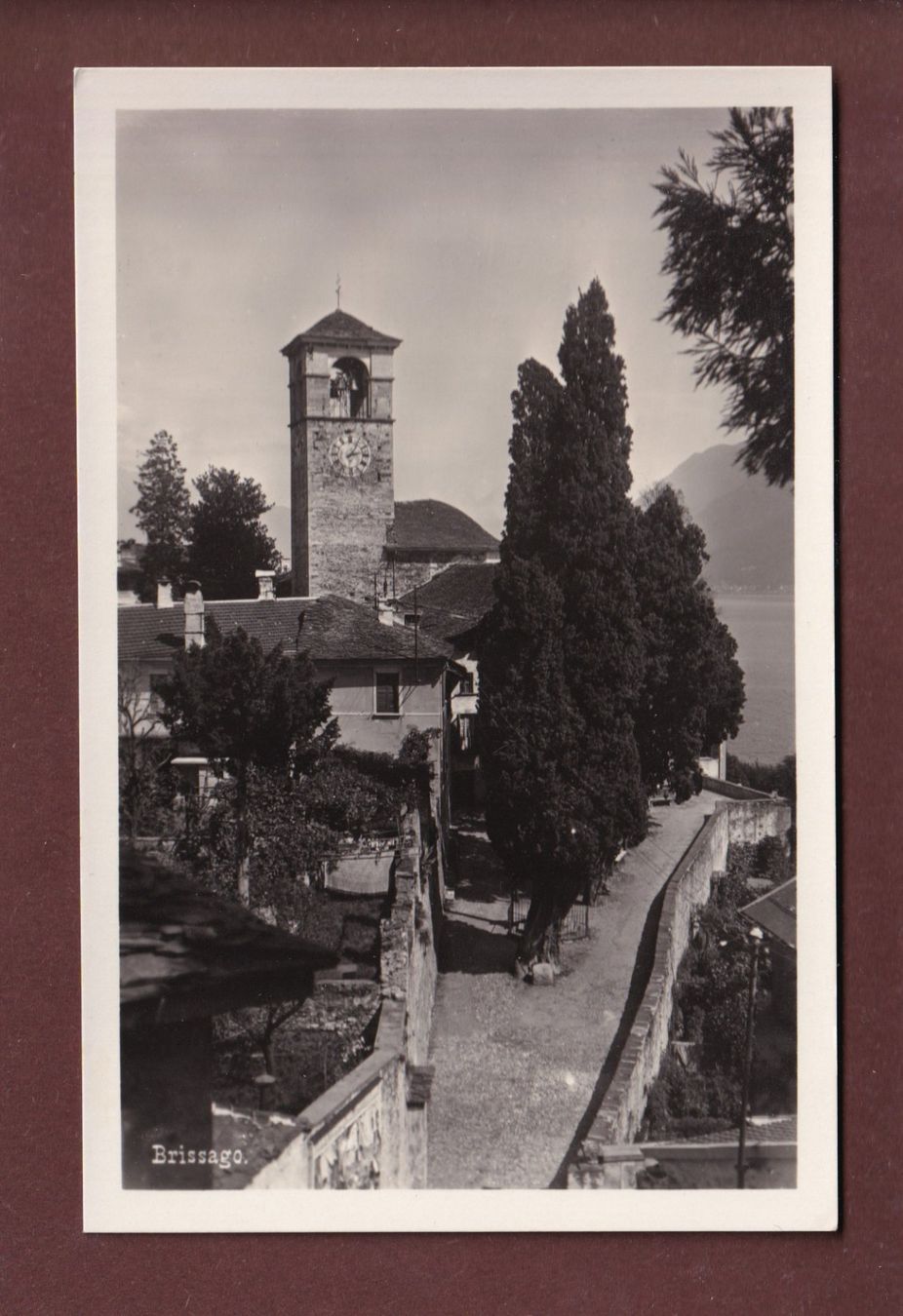 Cartoline postali: BRISSAGO – Usato da Pully venduto da nicecards