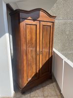 Antiker Schrank Holz mit Geheimfach guter Zustand