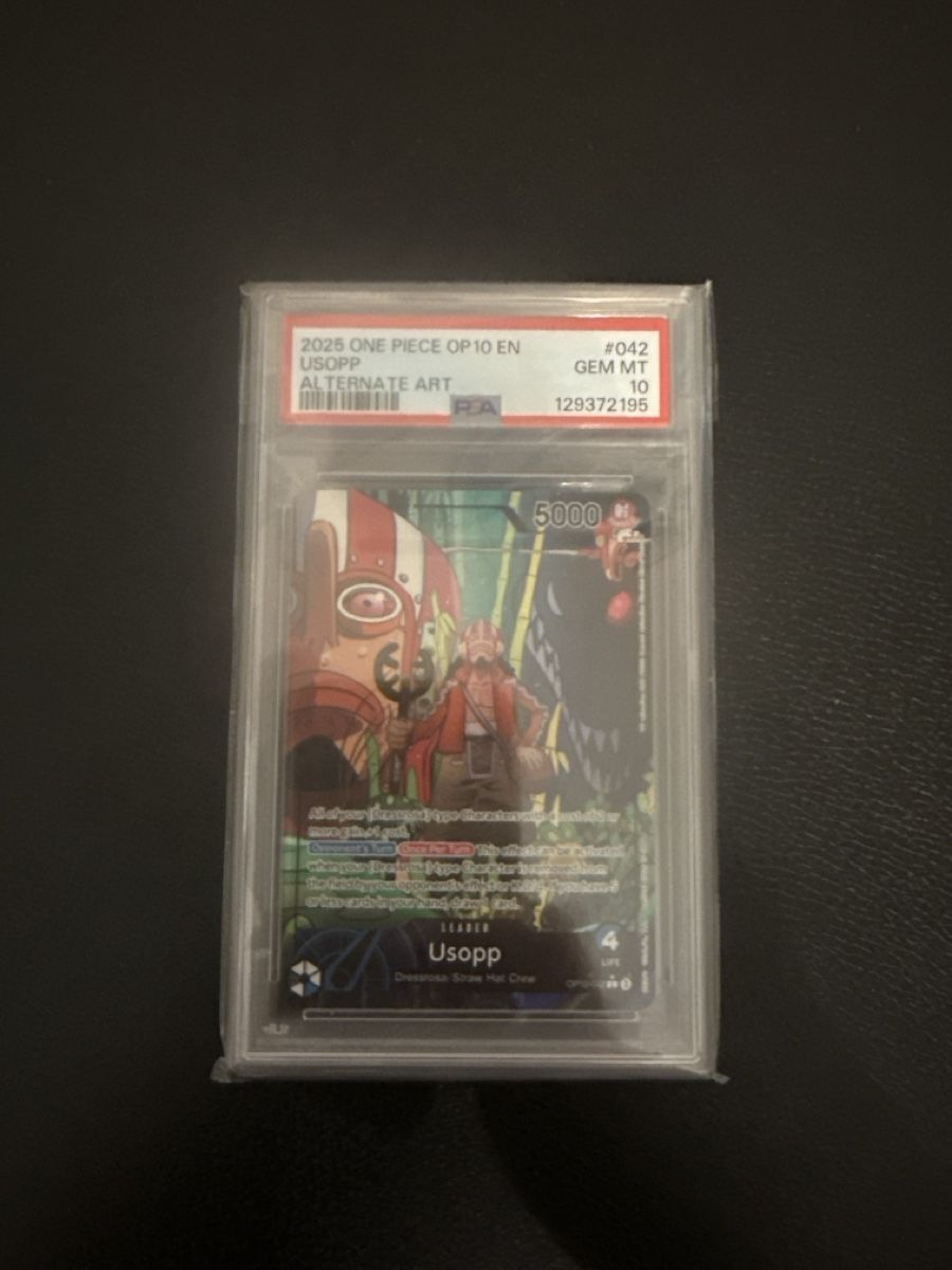 Carte collezionabili: Usopp OP10-042 Psa10 – Nuovo (secondo la descrizione) da Balsthal venduto da kal_7jmf