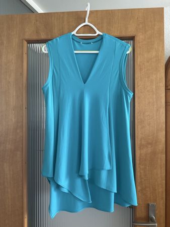 Sommerliches, hellblaues Damen Top, Grösse 42, super Zustand