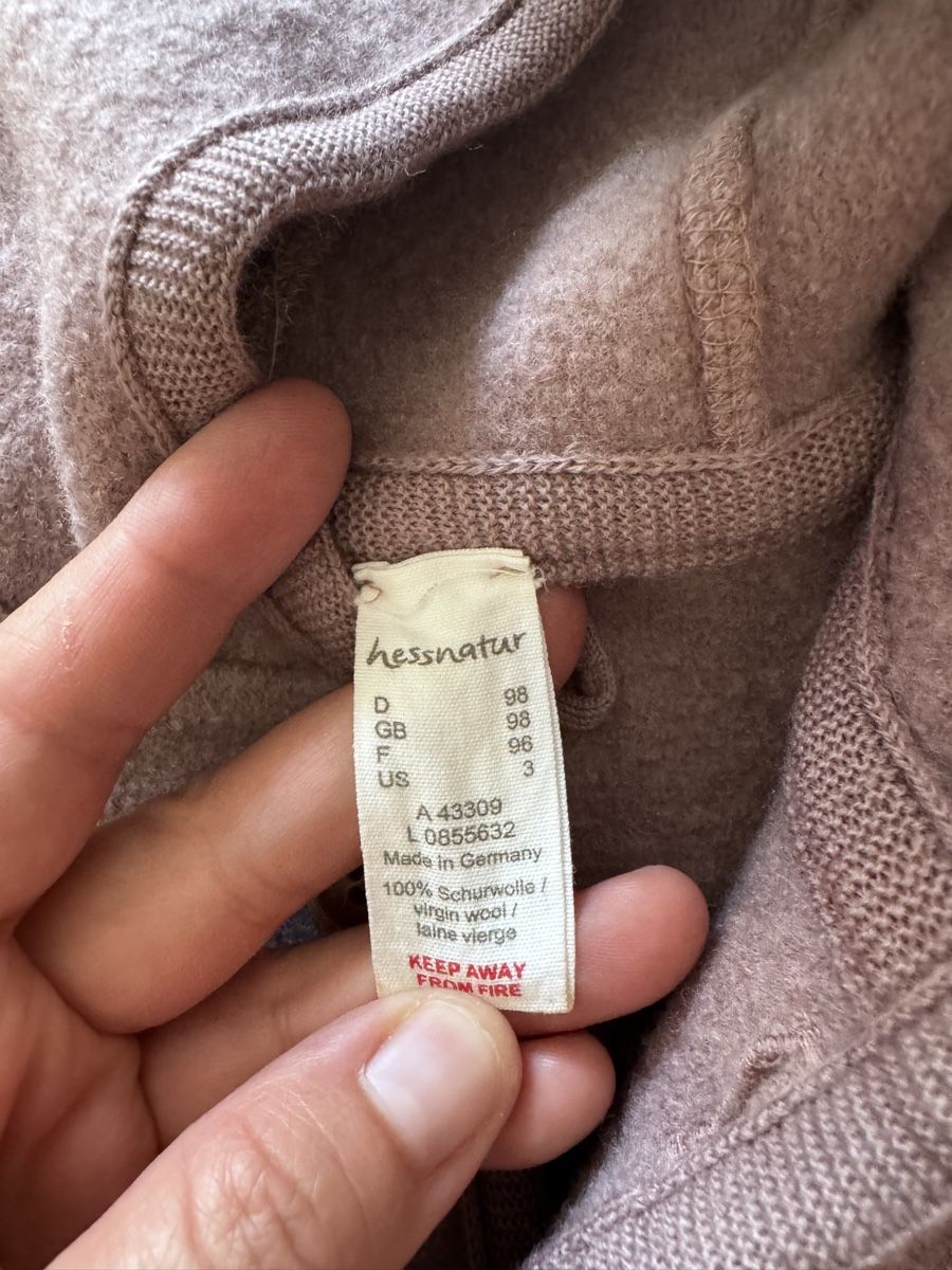 Hessnatur Jumpsuits: Wollwalk Overall Gr.98 – Gebraucht aus Villnachern von cla_z5nr 2
