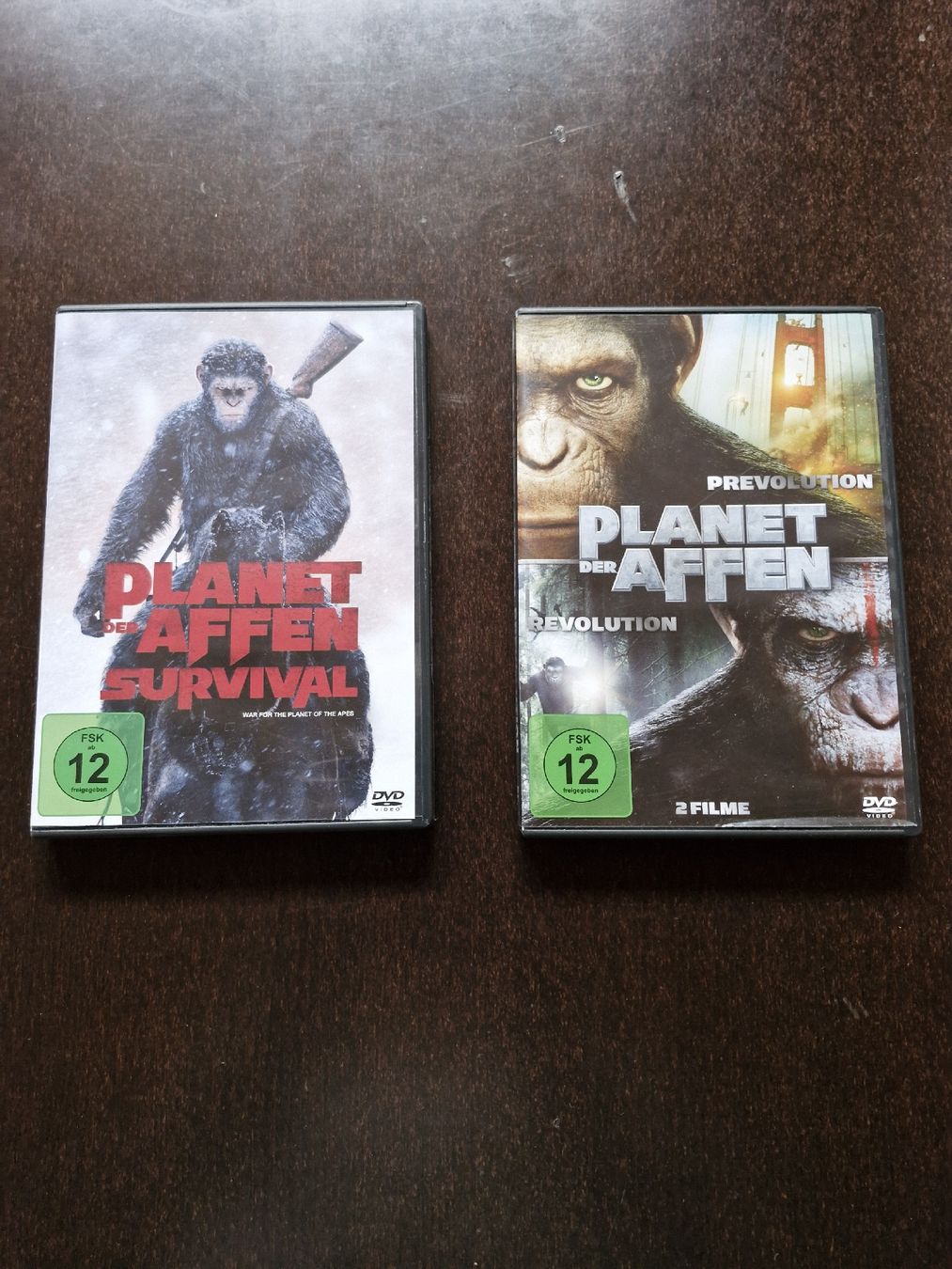 Alle DVDs: 2 DVD Planet der Affen – Gebraucht aus Disentis/Mustér von epa_862v