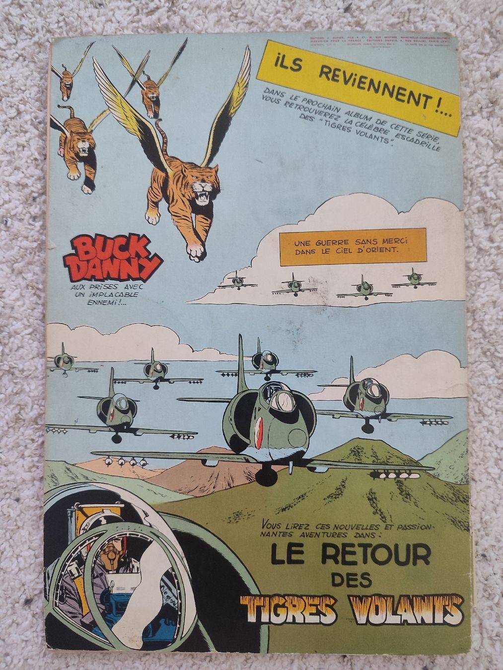 Fumetti: Buck Danny - escadrille zz - EO - BE – Usato da Bougy-Villars venduto da Vogue 4