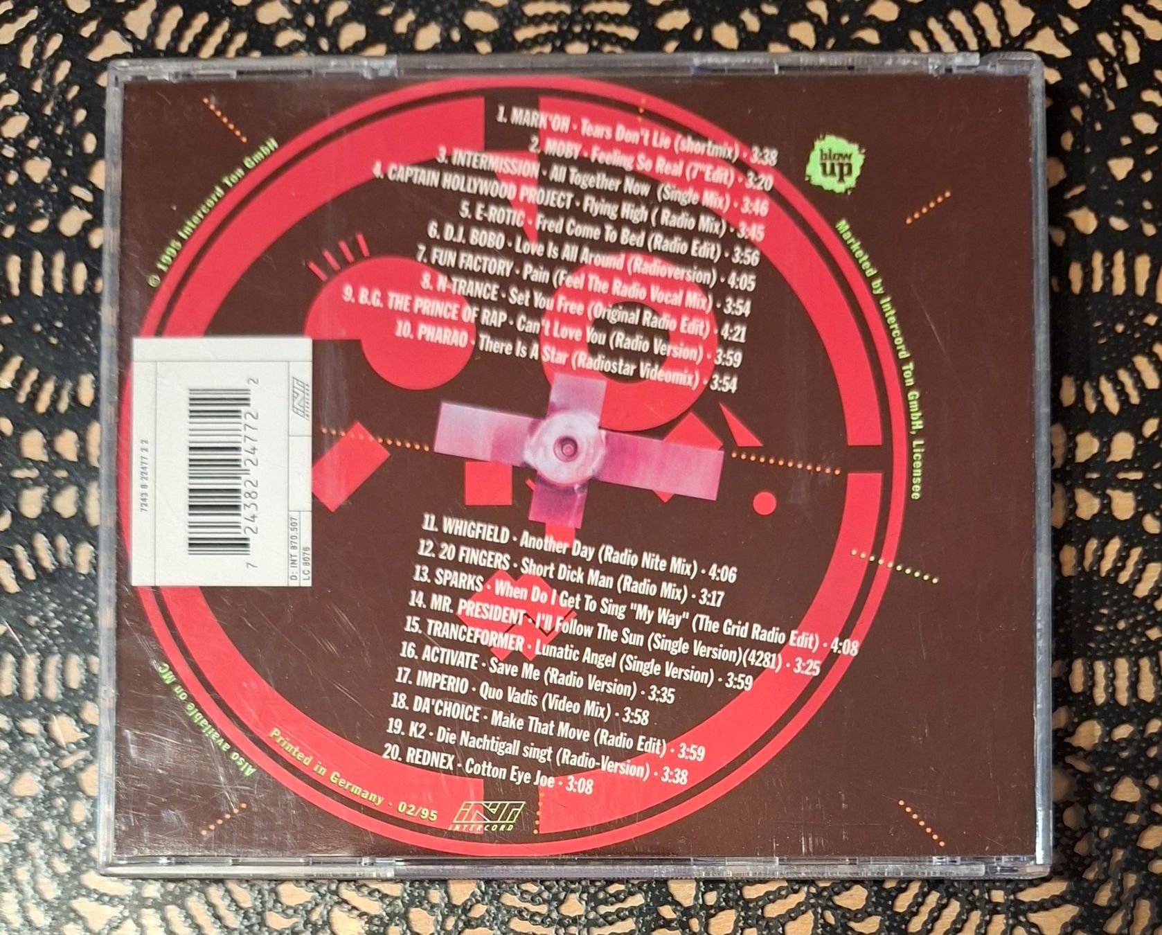 CD: Dance Mission Vol. 7, CD 1995, Hit Compilation, Sampler – Usato da Amriswil venduto da Celini3 1