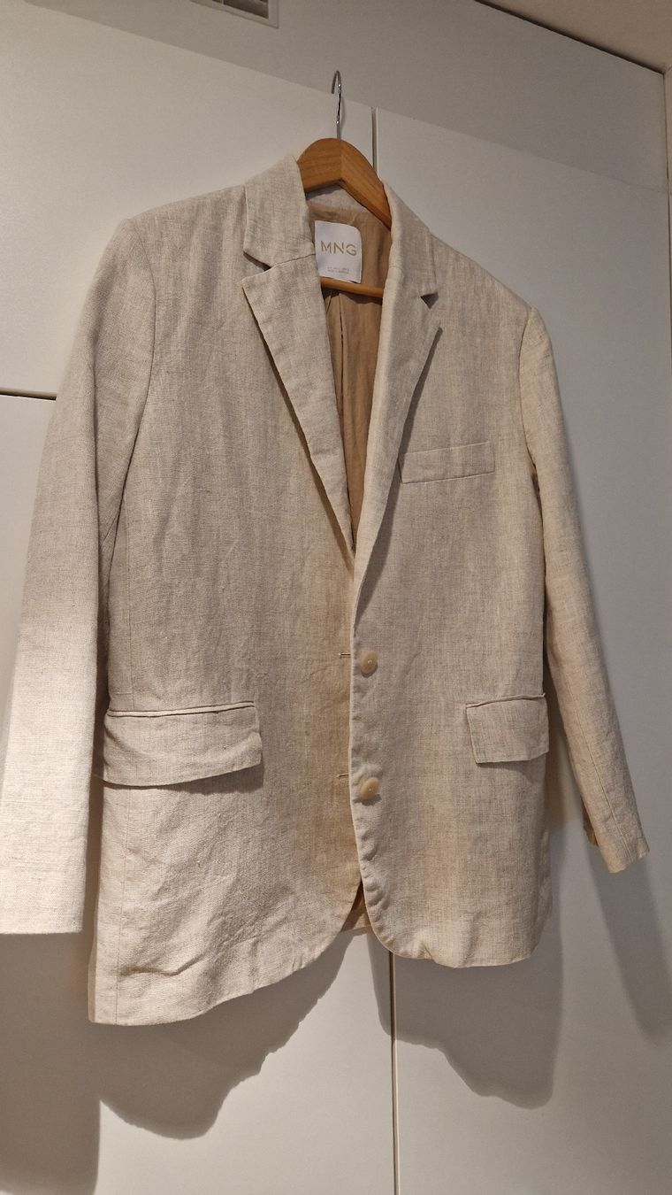 Giacche: blazer oversize en lin Mango – Nuovo (secondo la descrizione) da Collombey venduto da Preloveditems
