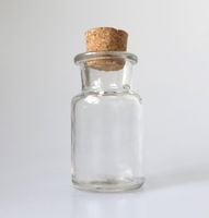 Vorratsgläser 10 Stk. - 50ml mit Korkverschluss