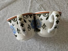 2 Tassen Villeroy & Boch, Alt Amsterdam