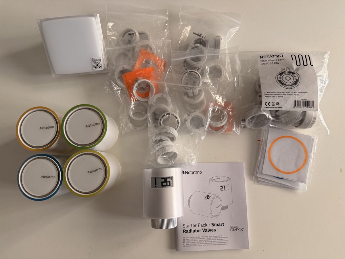 Sonstige Gartengeräte: Netatmo Starter smarte Heizthermostate, 5 Stück – Gebraucht aus Zürich von ela.hartmann