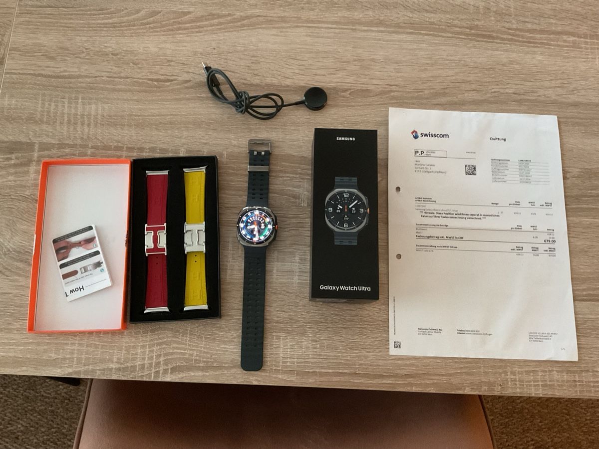 Samsung Smartwatch: Samsung Galaxy Watch Ultra LTE 4G – Gebraucht aus Glattpark-Opfikon von Zizzo