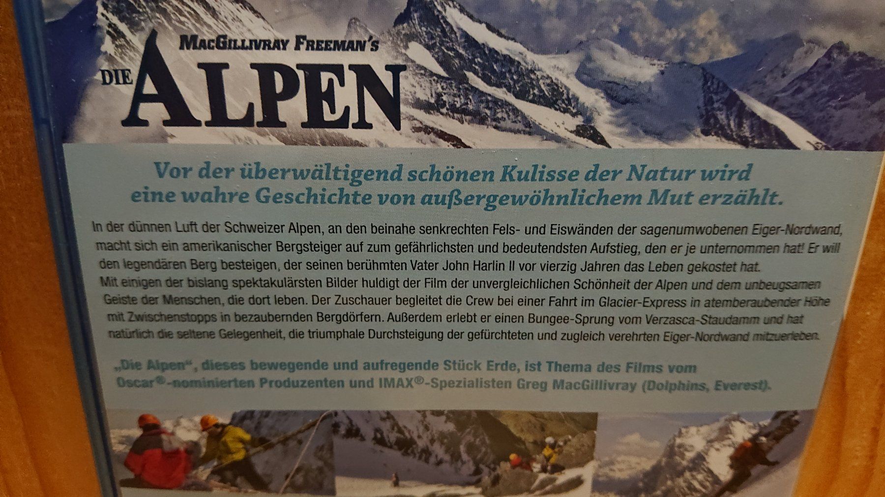 Alle DVDs: DIE ALPEN Blu-Ray – Gebraucht aus Wilderswil von Exebub 2