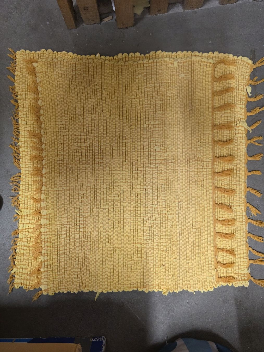 Tappeti: 2 x Teppich, gelb, mit Fransen, Sommer-Deko – Usato da Horw venduto da Zedy01 4