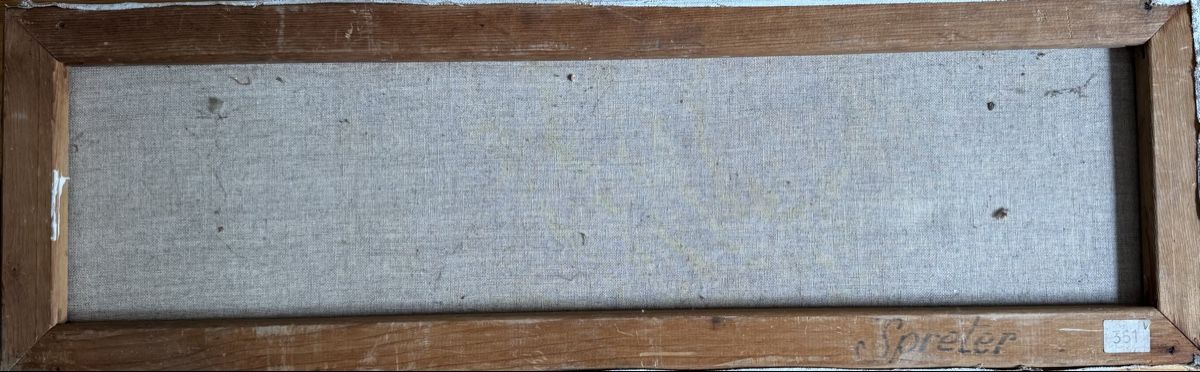 Gemälde: Dipinto ad olio originale "Spreter '65" - Paesaggio 48 – Gebraucht aus Genève von Atelier.Curio 3