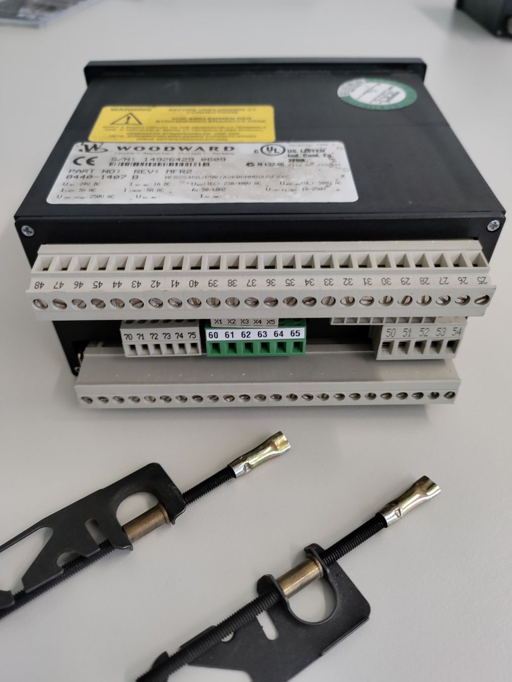 Elektronikbauteile: Woodward MFR 2 Multifunktionsrelais – Gebraucht aus Seewen SZ von Sauberwasser 3