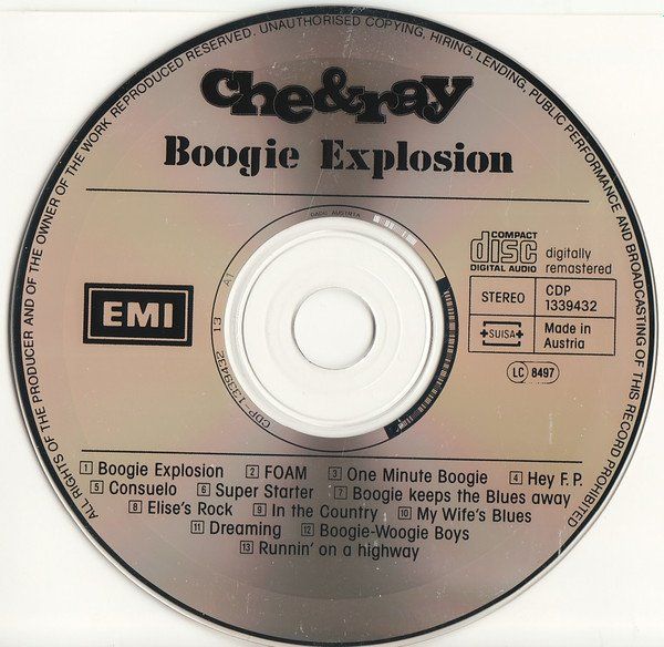 CDs: Che & Ray BOOGIE EXPLOSION Piano Blues CD signiert ! – Gebraucht aus Kandergrund von Sososo 2