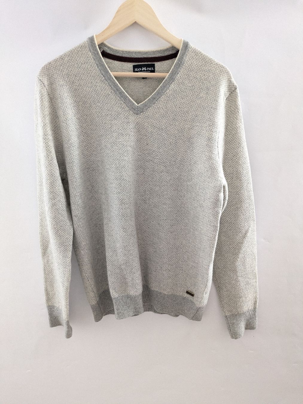 Maglioni & Felpe: Jean Paul Strickpullover, Grau, Grösse L, 80% Wolle – Usato da Rorschach venduto da joh_v2y2 1