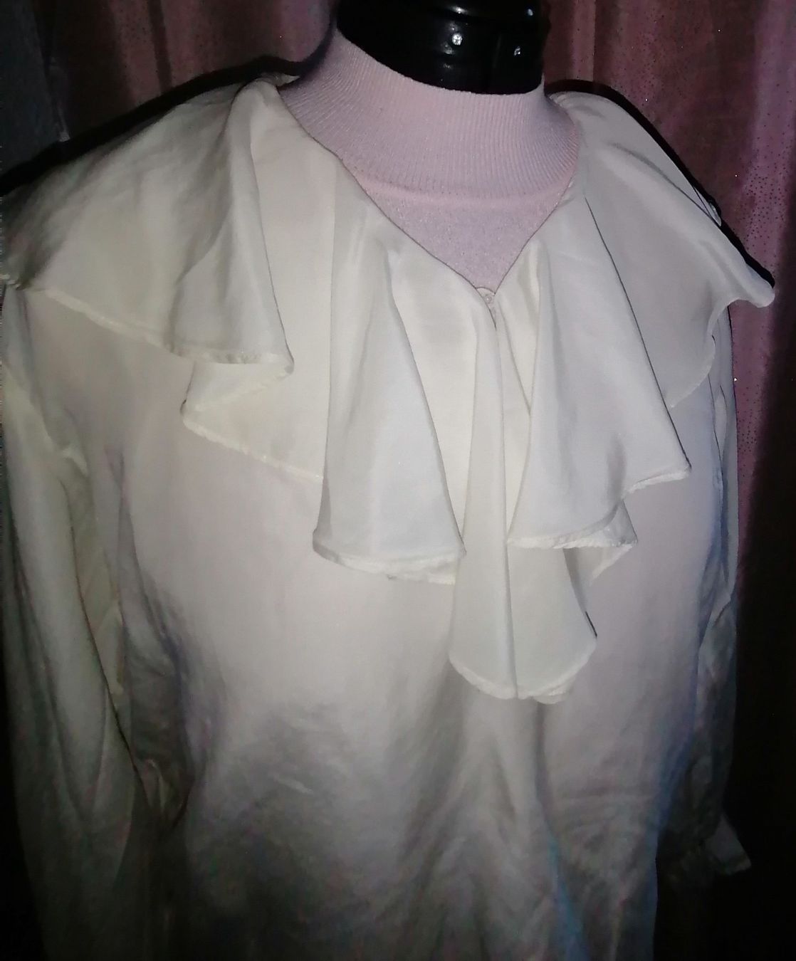 Camicette: Retro Seiden-Bluse Harlekin – Usato da Corcelles-près-Payerne venduto da RxOne_Krs 2