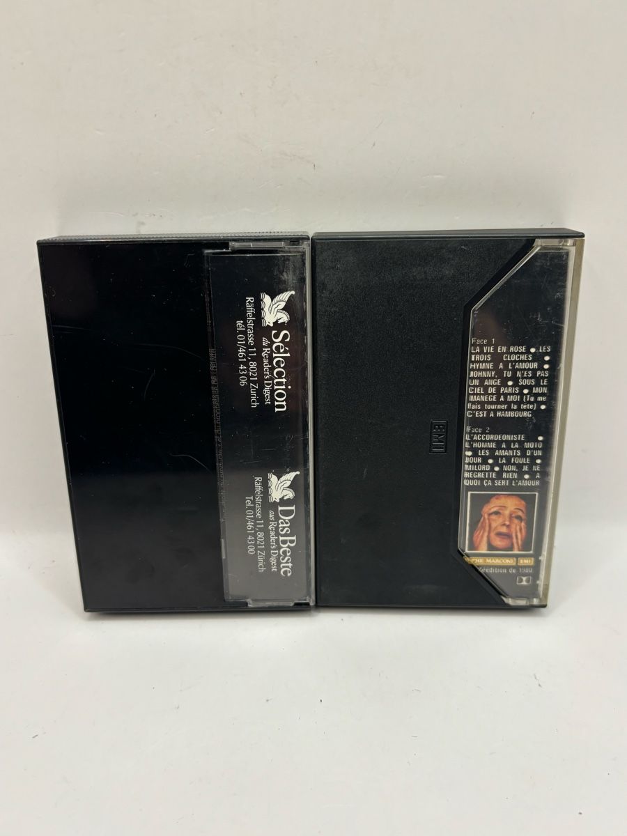 Cassettes audio: 2x K7 Edith Piaf Les Compagnons de la Chanson – D'occasion à Genève par sho_67qj 2