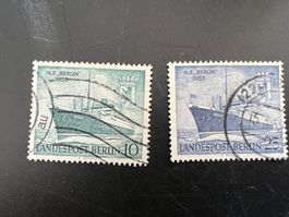 Berlin West 1955 Nr. 126-127 gest.   (5622)
