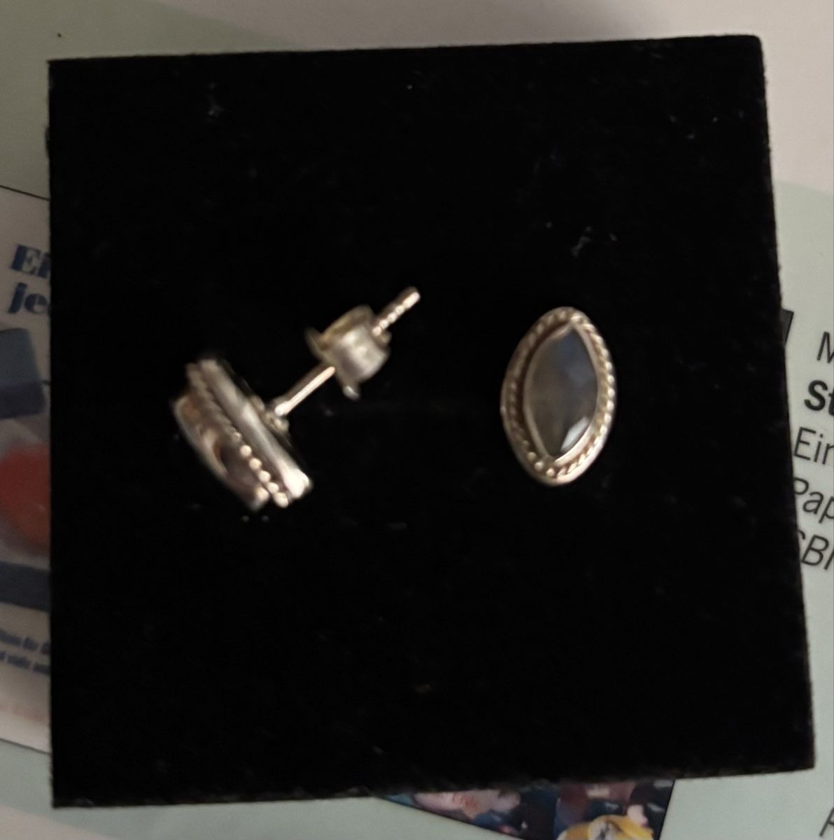 Ohrringe & -stecker: Ohrstecker Labradorit Silber 925 – Neu (gemäss Beschreibung) aus Erlinsbach von moseco 1