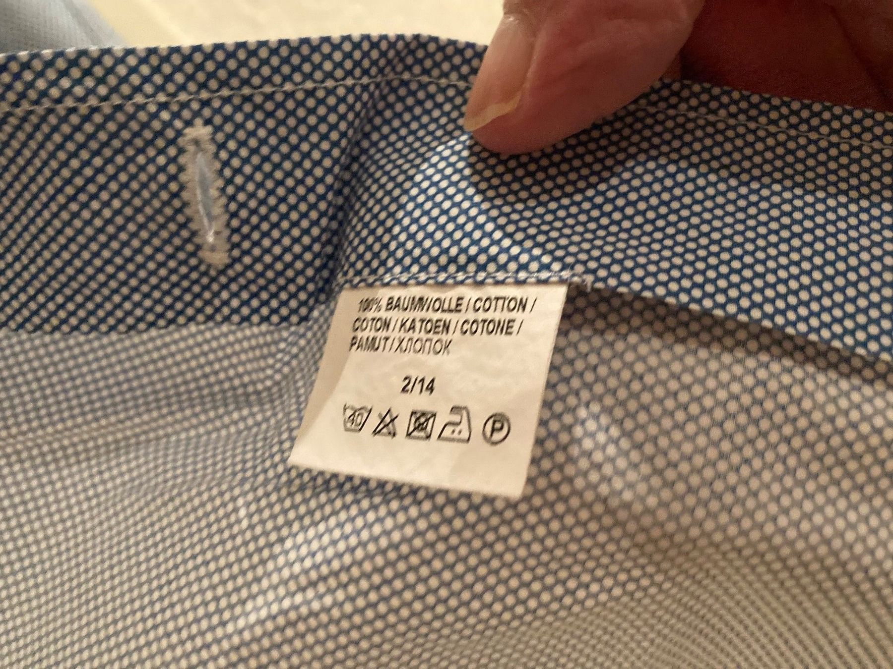 Camicie: Herrenhemd DU4/Made in Germany, Blauton – Nuovo (secondo la descrizione) da Berneck venduto da Ordnung2021 9