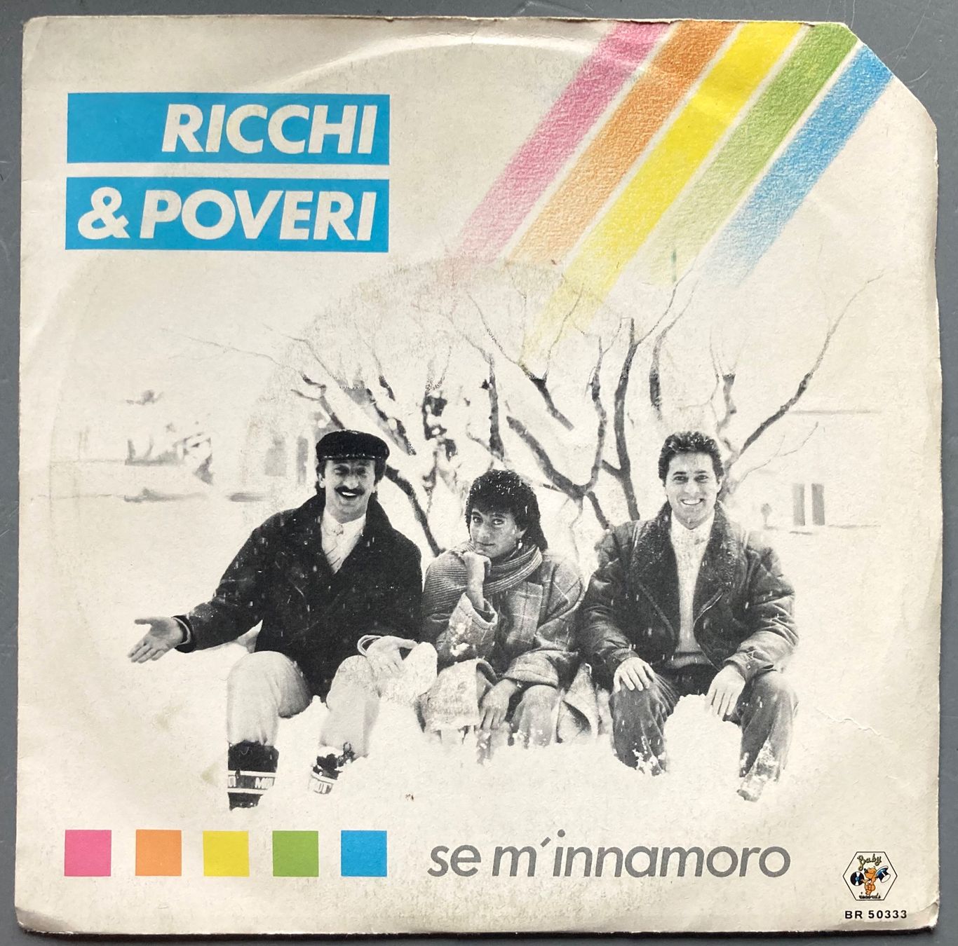 Schallplatten: RICCHI & POVERI - SE M'INNAMORO – Gebraucht aus Poliez-Pittet von Newtown-Records