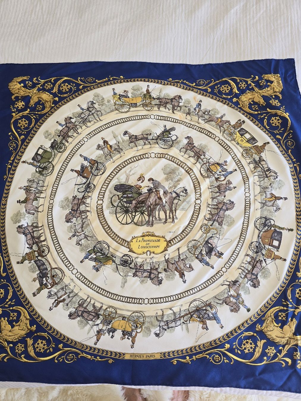 Hermès Foulards, Tücher & Schals: echtes Hermes Tuch 90x90 aus Seide – Neu (gemäss Beschreibung) aus Zollikon von cae_szy7