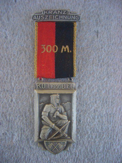 Médailles: SCHÜTZENABZEICHEN BIEL 1936 – D'occasion à Thürnen par Chluuri